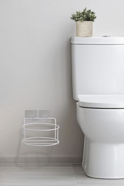 Okyanus Home Beyaz Eko Magic Askılı Yuvarlak Mina Çöp Kovası