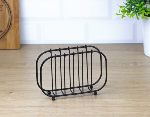 Okyanus Home Siyah Maxi Dik Peçetelik