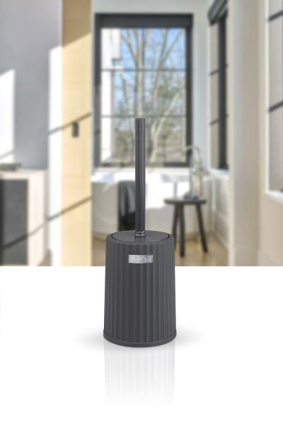 Okyanus Home Coliseum Antrasit WC Fırçalık