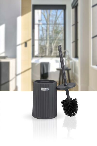 Okyanus Home Coliseum Antrasit WC Fırçalık