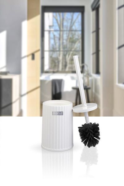 Okyanus Home Coliseum Beyaz WC Fırçalık