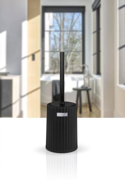 Okyanus Home Coliseum Siyah WC Fırçalık