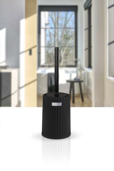 Okyanus Home Coliseum Siyah WC Fırçalık