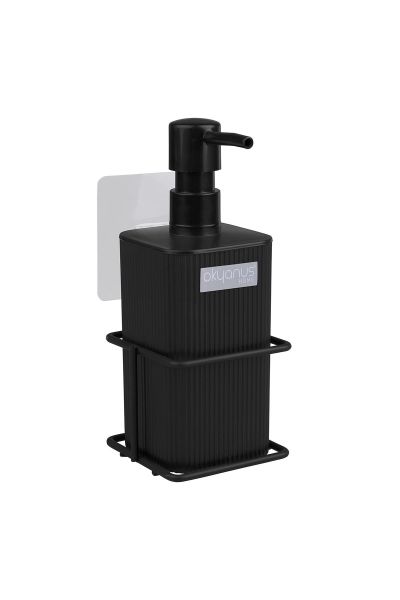 Okyanus Home Siyah Eko Magic Standlı Mina Kare Sıvı Sabunluk