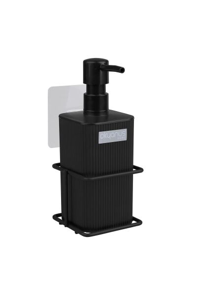 Okyanus Home Siyah Eko Magic Standlı Mina Kare Sıvı Sabunluk