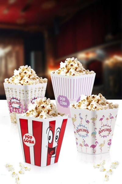 Okyanus Home 4 Adet Popcorn Kovası