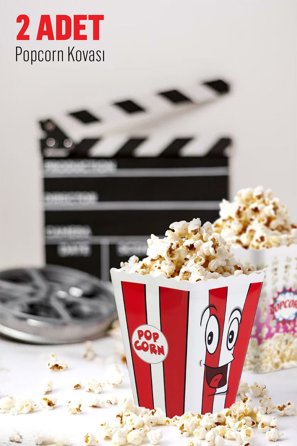 Okyanus Home 2 Adet Popcorn Kovası