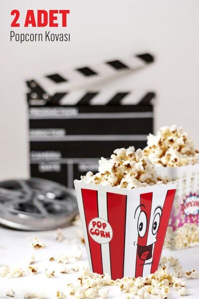 Okyanus Home 2 Adet Popcorn Kovası