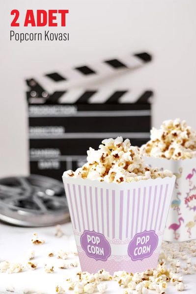 Okyanus Home 2 Adet Popcorn Kovası