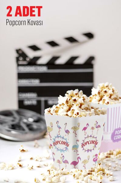 Okyanus Home 2 Adet Popcorn Kovası