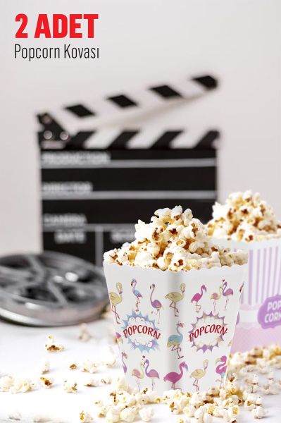Okyanus Home 2 Adet Popcorn Kovası