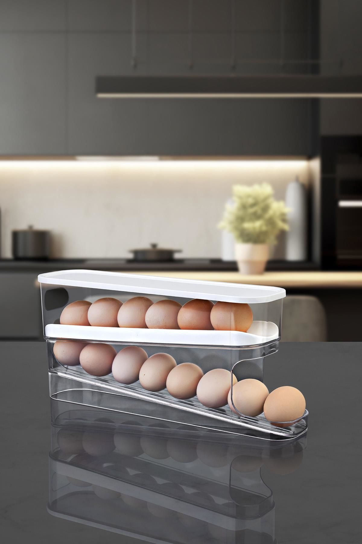 Okyanus Home İki Katlı Pratik Yumurtalık Standı