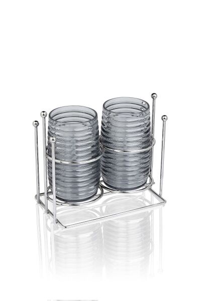 Okyanus Home Krom Standlı Elegans Çok Amaçlı İkili Organizer