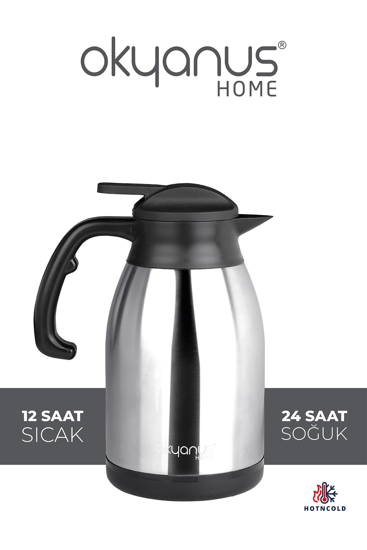 Okyanus Home 2 Litre Paslanmaz Çelik Inox Termos