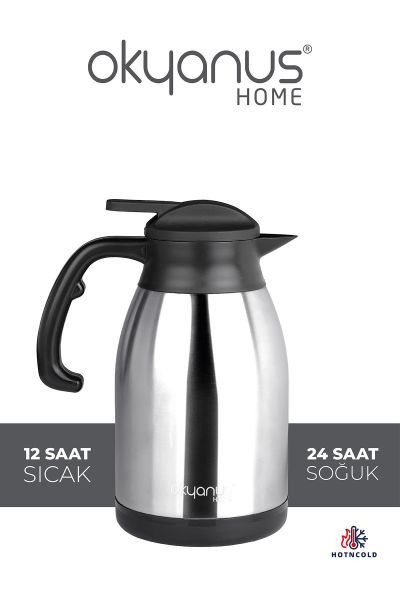Okyanus Home 2 Litre Paslanmaz Çelik Inox Termos