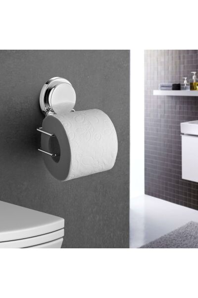 Okyanus Home Magic Fix Sihirli Yapışkan Krom Lux WC Kağıtlık