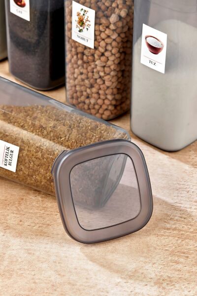 Okyanus Home 12 Adet Etiketli Saklama Kabı 1750 ml