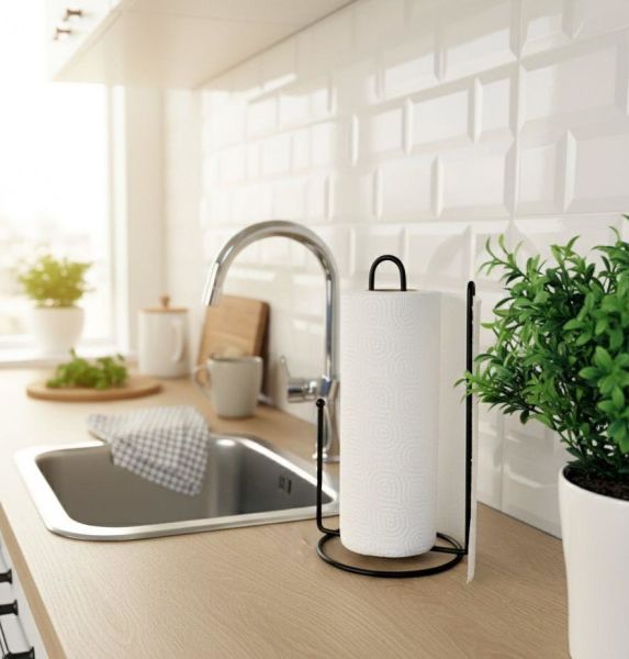 Okyanus Home Siyah Tezgah Üstü Kağıt Havluluk