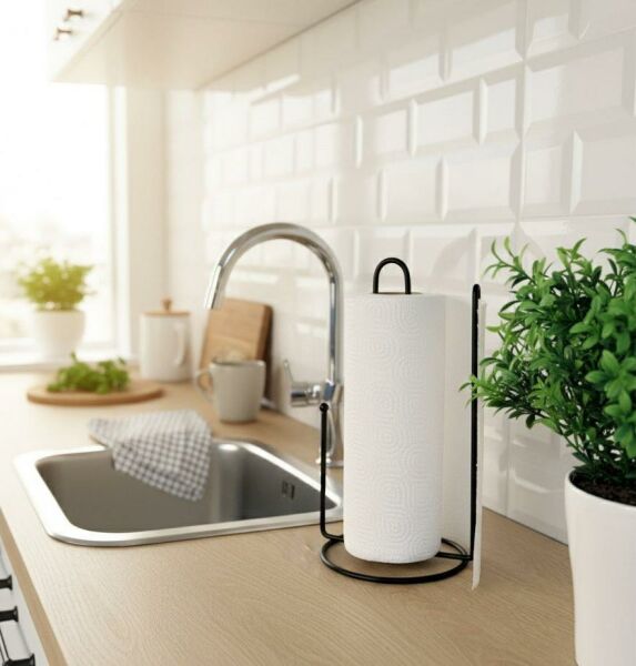 Okyanus Home Siyah Tezgah Üstü Kağıt Havluluk