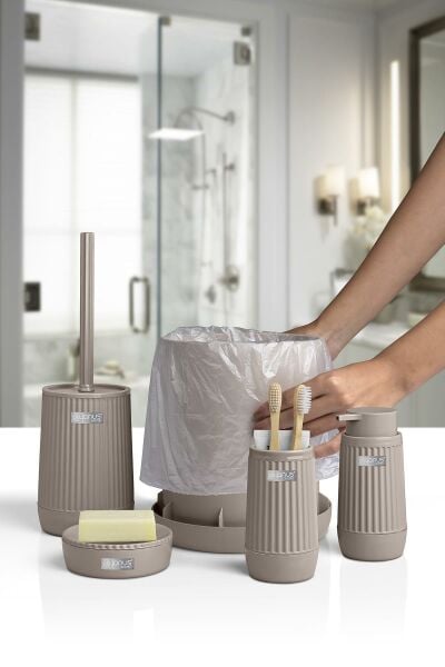 Okyanus Home Nida Vizon 5'li Banyo Seti