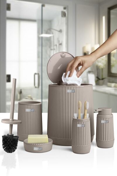 Okyanus Home Nida Vizon 5'li Banyo Seti