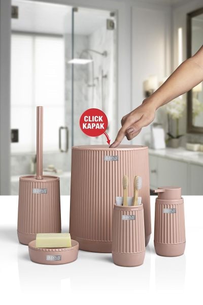 Okyanus Home Nida Pudra 5'li Banyo Seti