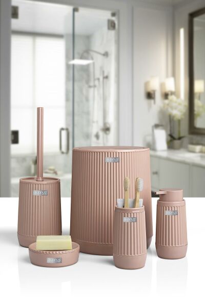 Okyanus Home Nida Pudra 5'li Banyo Seti