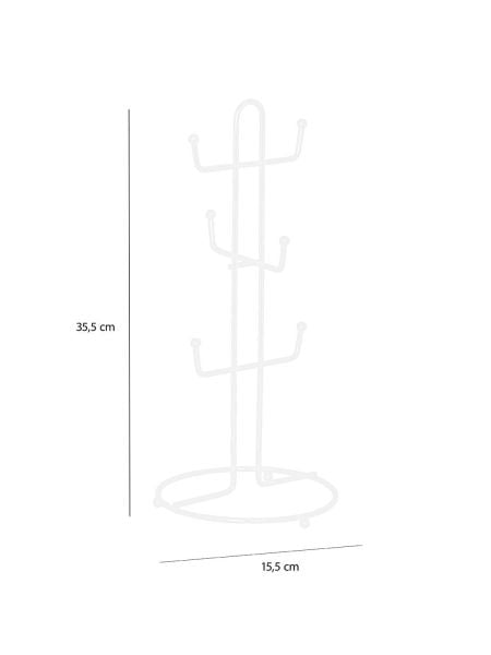 Okyanus Home Beyaz Kupa ve Fincan Askılığı