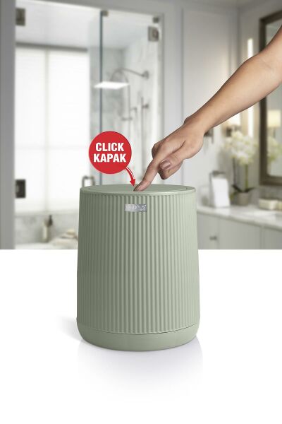 Okyanus Home Nida Yeşil Çöp Kovası