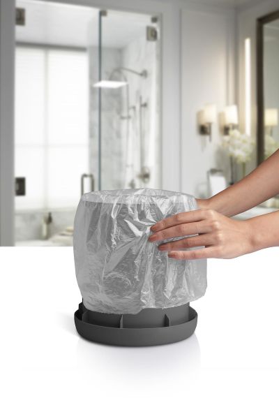 Okyanus Home Nida Antrasit Çöp Kovası