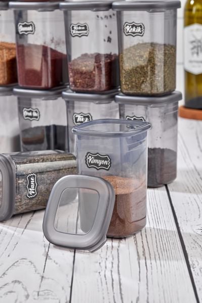 Okyanus Home 12 Adet Etiketli Baharatlık Seti 450 ml