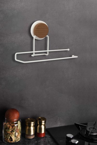 Okyanus Home Ahşap Desenli Magic Fix Sihirli Yapışkan Beyaz Kağıt Havluluk