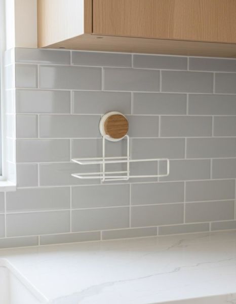 Okyanus Home Ahşap Desenli Magic Fix Sihirli Yapışkan Beyaz Kağıt Havluluk