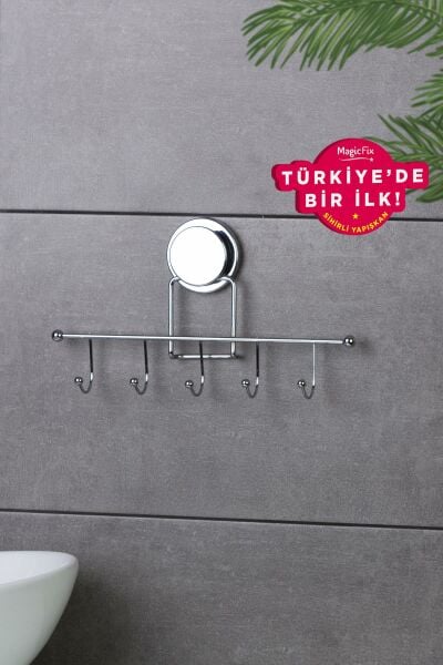 Okyanus Home Magic Fix 5'li Askı -İz Bırakmayan Sihirli Yapışkan