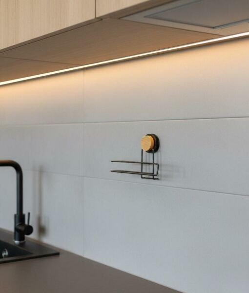 Okyanus Home Ahşap Desenli Magic Fix Sihirli Yapışkan Siyah Kağıt Havluluk