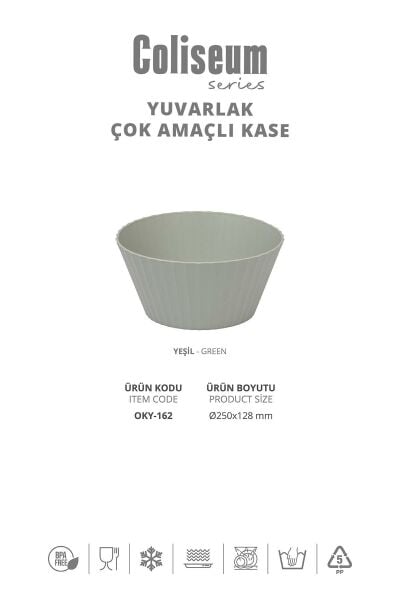 Okyanus Home Coliseum Yeşil Salata Kasesi
