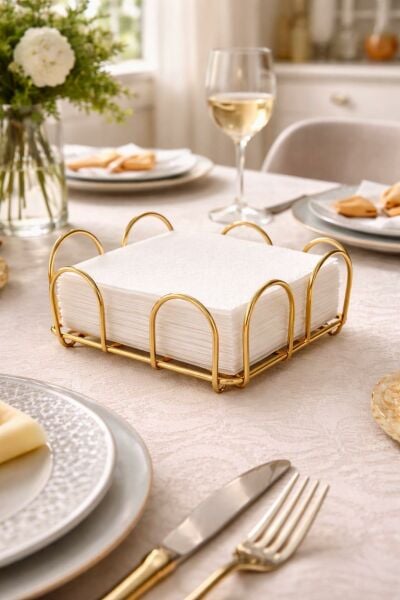 Okyanus Home Gold Serisi Yatay Peçetelik