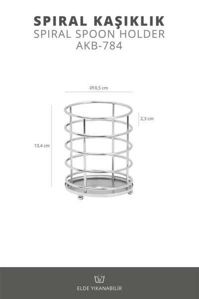 Okyanus Home Krom Lux Helezon Kaşıklık