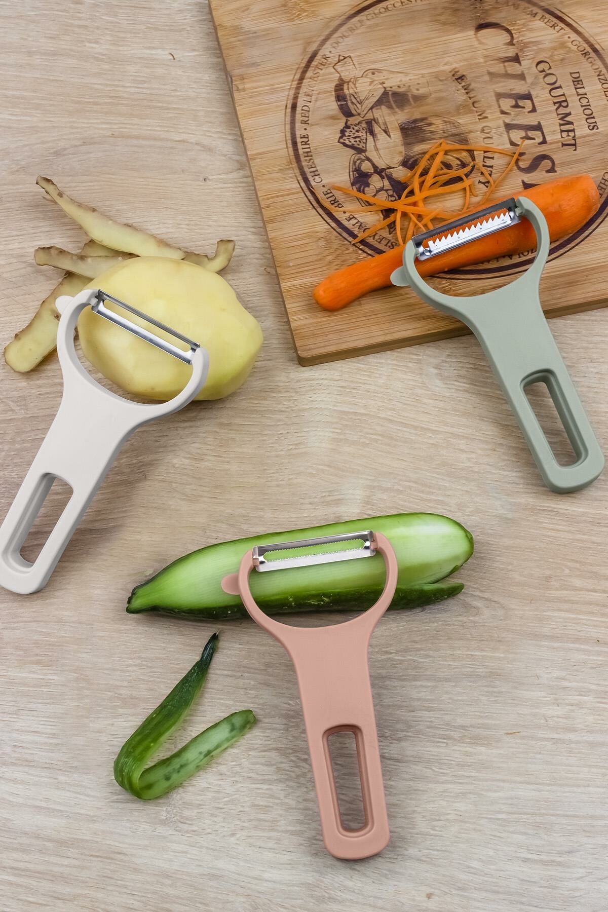 Okyanus Home 3 İşlevli 3'lü Soyacak Seti