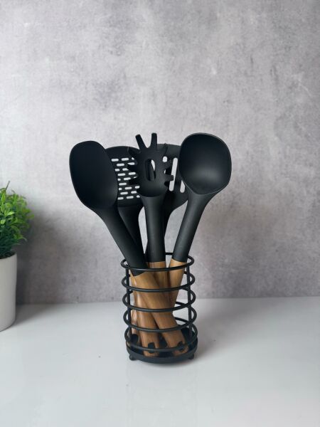 Okyanus Home Diamond Wooden 6 Parça Servis Seti