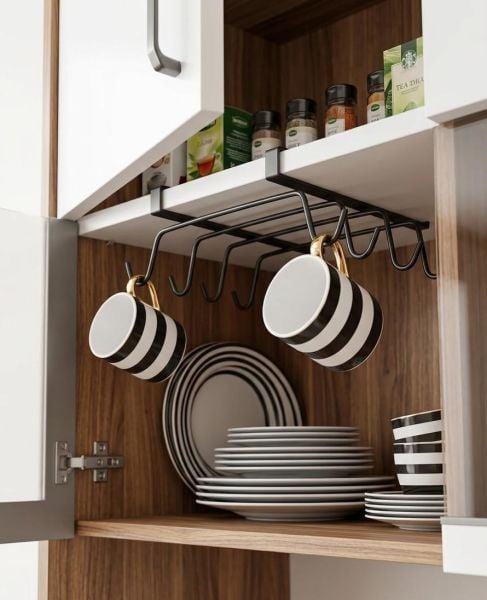 Okyanus Home Siyah Askılı Fincanlık