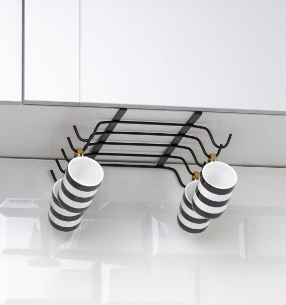 Okyanus Home Siyah Askılı Fincanlık