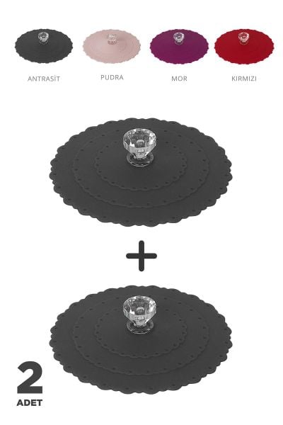 Okyanus Home 2'li Silikon Bardak Kapağı