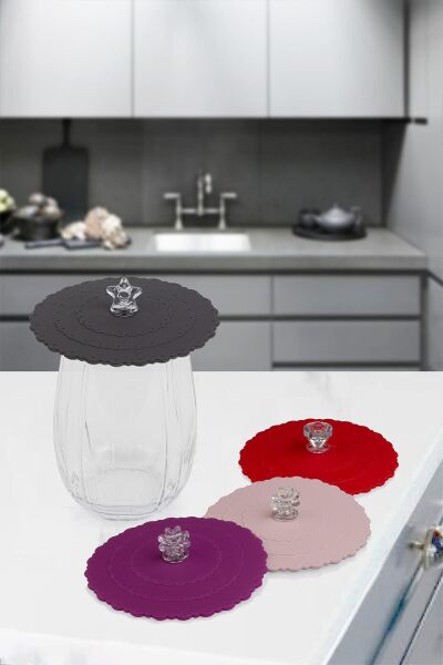 Okyanus Home 2'li Silikon Bardak Kapağı