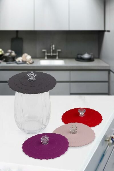 Okyanus Home 2'li Silikon Bardak Kapağı