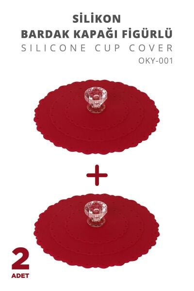 Okyanus Home 2'li Silikon Bardak Kapağı