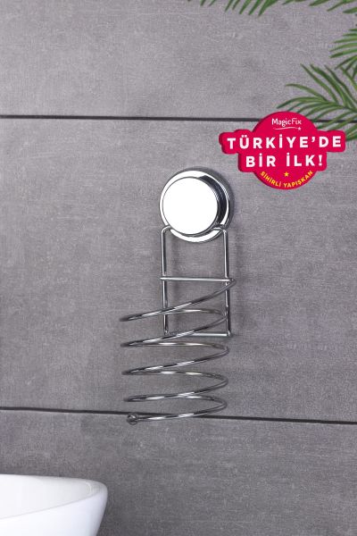 Okyanus Home Magic Fix Saç Kurutma Makine Askısı - İz Bırakmayan Sihirli Yapışkan