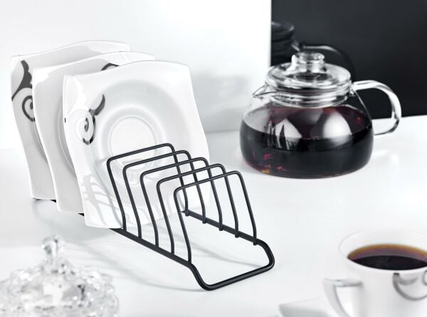 Okyanus Home Siyah 9 Bölmeli Tabaklık