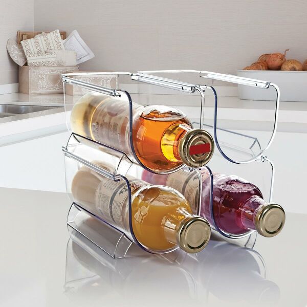 Okyanus Home Buzdolabı Düzenleyici 2'li Şişe Rafı