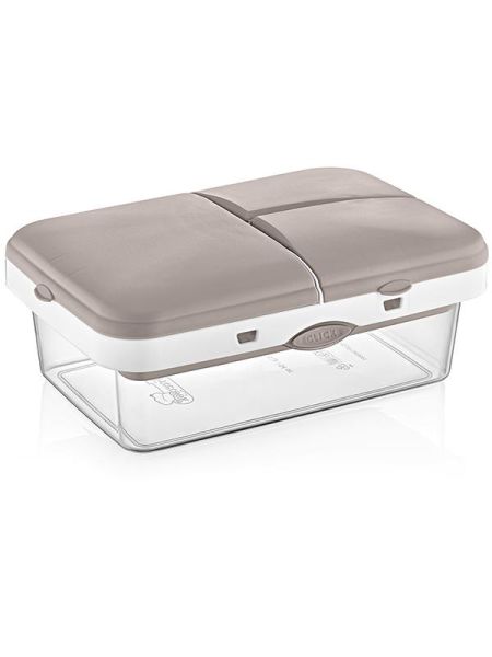 Okyanus Home Vizon-Şeffaf 4 bölmeli Clickli Lunch Box